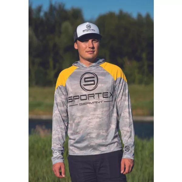 Sportex Solar UPF-50 UV Odolná Mikina s Kapucí XL