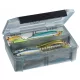 Sakura SK-9312 box na nářadí / krabička na nástrahy / 20,5 x 14,5 x 6 / černá barva