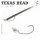 Sakura - TEXAS HEAD 7G / Hook #1/0 X 3 - JIG hlavička