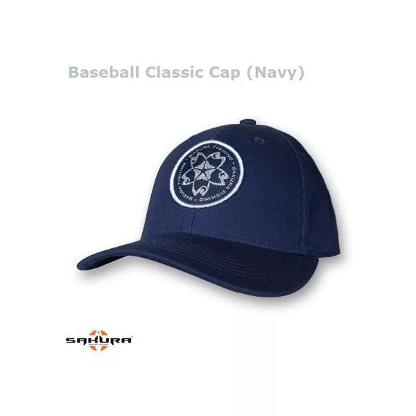 Sakura Cap Classic Blue Navy Baseballová čepice