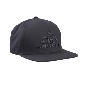 Sakura Flat Visor Černá Baseballová čepice