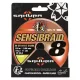 Sakura Sensibraid X8 Chart 0,08mm 150m Pletená Hlavní šňůra