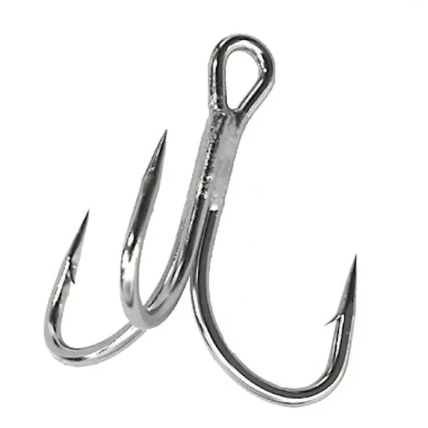 Sakura - HOOK treble 693 5X TI #3/0 - 5pcs - Trojháček - Háček s protihrotem, Trojháček