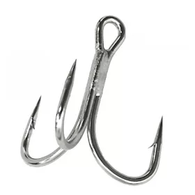  Sakura - HOOK treble 693 5X TI #5/0 - 5pcs - Trojháček - Háček s protihrotem, Trojháček