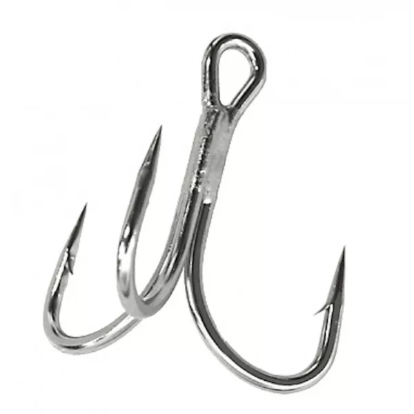 Sakura - HOOK treble 693 5X TI #5/0 - 5pcs - Trojháček - Háček s protihrotem, Trojháček