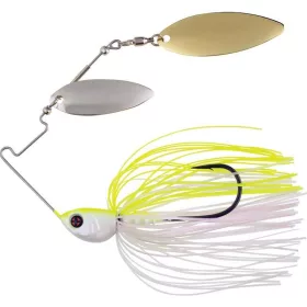   Sakura Cajun Spinnerbait DW Spinnerbait Jc2 (Bílá a zelenkavá) - 14gr