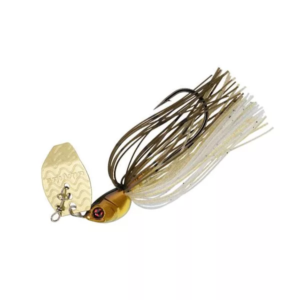Sakura Cajun Čepelový jig 10,5gr JC18 Chatterbait - Zlatě lesklý