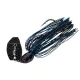 Sakura Cajun Čepelový jig 10,5gr JC19 Chatterbait - Černomodrý