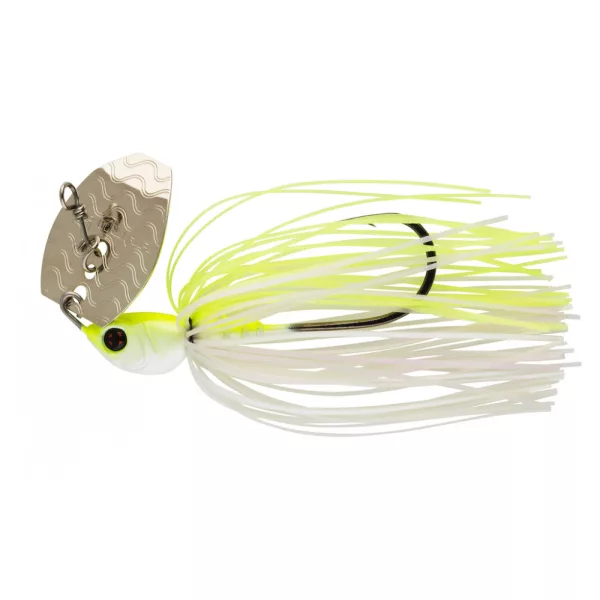 Sakura - CAJUN BLADED JIG 3/8 OZ - 10,5G - JC2 (White & Chart) - nástraha Blade