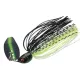 Sakura Cajun Čepelový jig 10,5gr JC20 Chatterbait - Černo-chartreuse