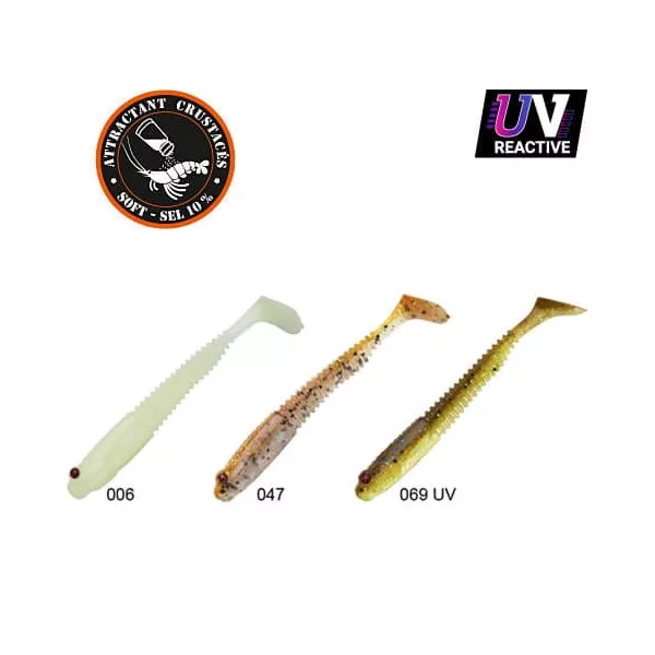 Sakura Gobygo 85 Gumová nástraha Clear Water Pack 1 85mm - 6ks