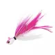 Sakura - R JIG BUCKTAIL 14 G - PS (Růžový sleď) - Pírková JIG hlavička