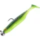 Sakura Shadura Rigged 100 gumová nástraha UV Purple Charteuse 100mm - 7gr - Ready Rig - Předem namontovaná