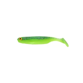   Sakura Shadura Rigged 120 Gumová nástraha UV Purple Charteuse 120mm - 10gr - Ready Rig - Předmontováno