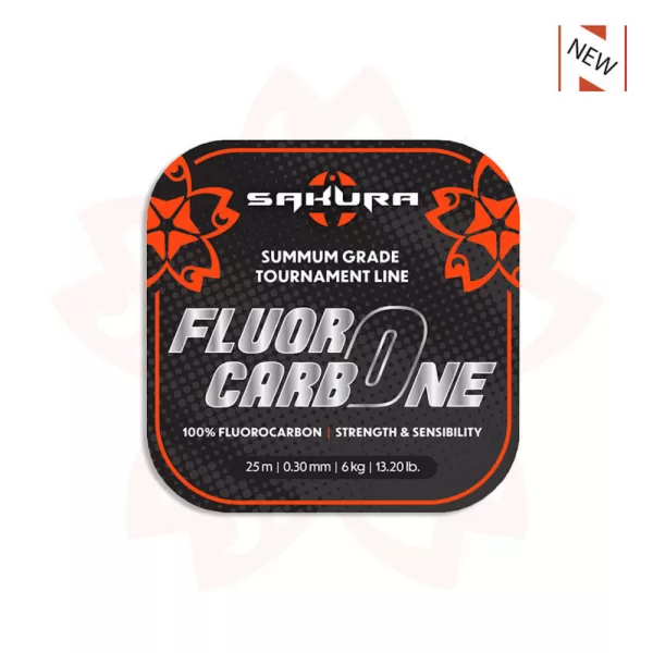 Sakura 0,40mm 25m Fluorocarbonový návazcový vlasec