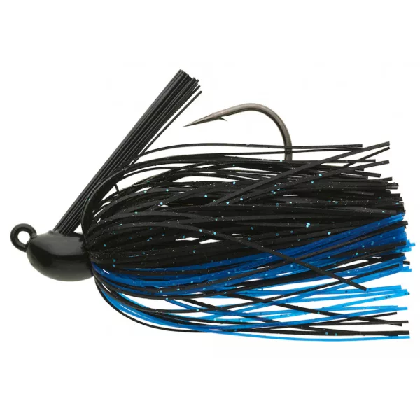 Sakura - TUNGSTEN SWIM JIG 1/2 OZ - 14G #BB (Černomodrá) - Sukňová JIG hlavička
