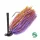 Sakura Tungsten Swim Jig 10,6gr BP Sukňová Jig Hlava - Hnědá&Fialová