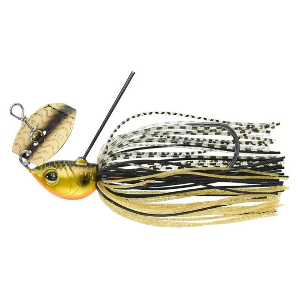 Sakura Cover Bladed Jig Black-Gold 14gr Sukňová jig