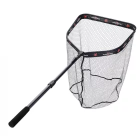   Sakura - Floating landing net SAKURA Rubber Mesh M - 60x50x50cm - Podběráková rukojeť se sítí - Přívlačový podběrák