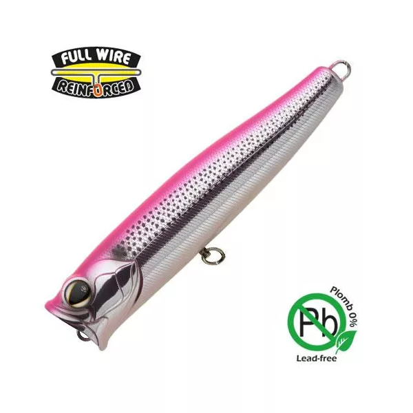 Sakura Kaiyo Pop 150F 15cm 67,3gr 123 Popper Návnada - Pink Konoshiro