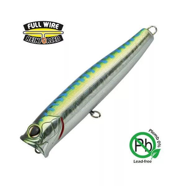 Sakura Kaiyo Pop 150F 15cm 67,3gr A21 Popper Návnada - Aurora Mackerel