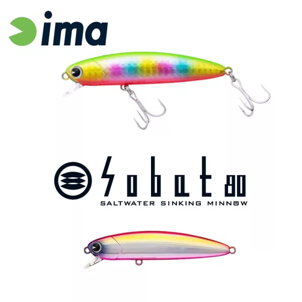 Ima Sobat 80S 8cm 13gr 120 Pink & Pink Wobbler