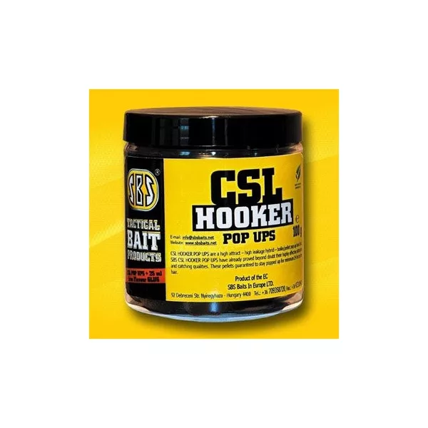 Sbs Csl Hooker Pop Ups Oliheň & Chobotnice 100 Gm 16 Mm