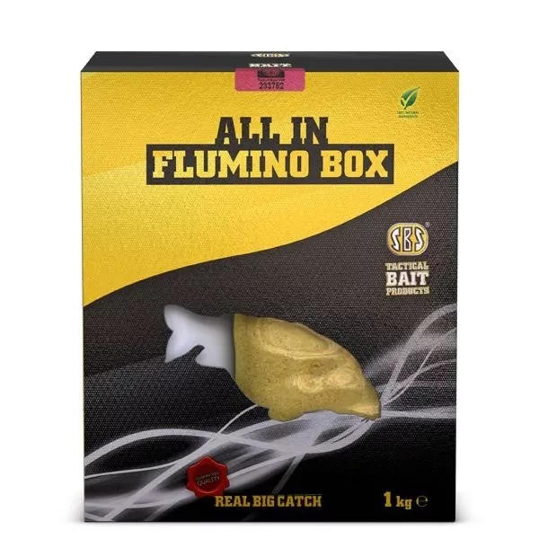 SBS All In Flumino Box Ananas Sada návnad 1kg+500ml