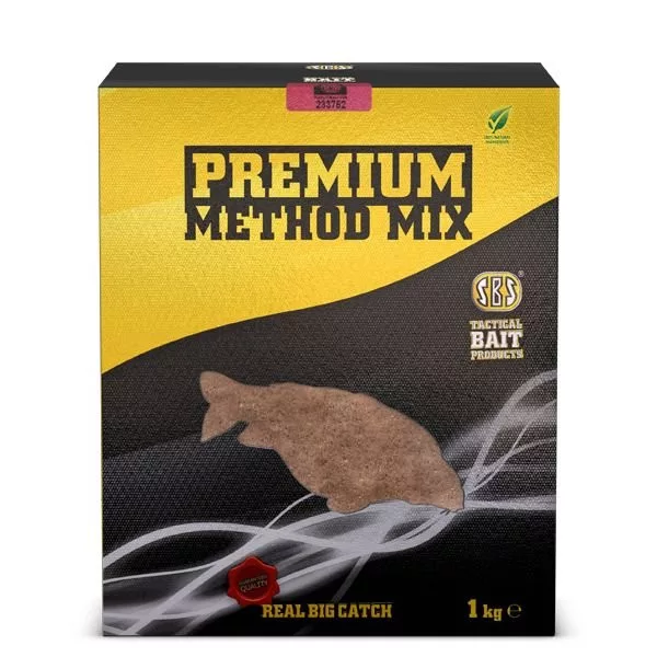 SBS Premium Method Mix Krill Halibut Krmná směs 1kg