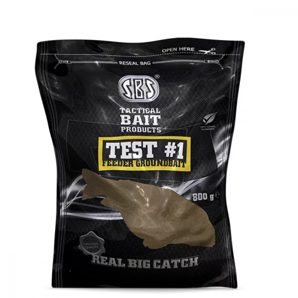 SBS Test#1 Feeder Groundbait Krmení 800gr