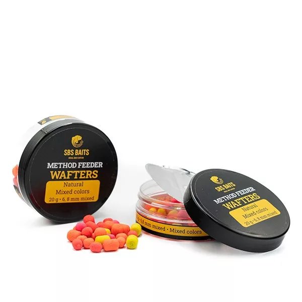 SBS Method Feeder Natural Red Barva 6-8mm Wafters 20gr