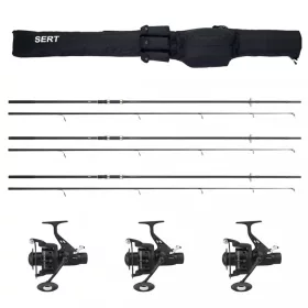   Sert 3x Carp Training 10-2 Prut a 3x Carp Training HRS 401 FD Naviják Sada