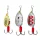 SRT Spoony Special Perch Set rotačních třpytek na přívlač - Výběr FW26 pro přívlač okounů 3 ks