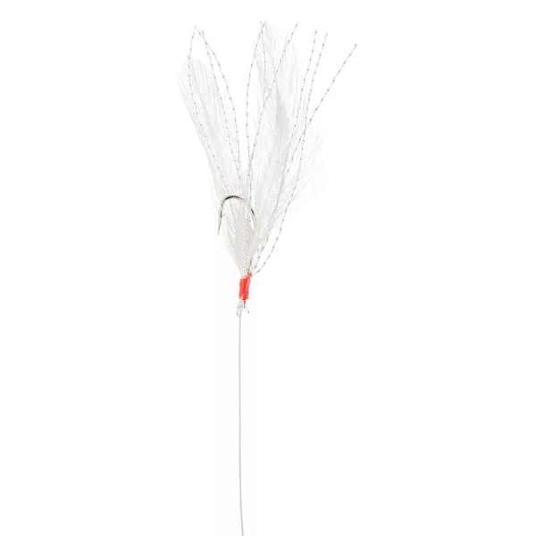 SRT Sabiki White Feathers 135cm 5H 4 Předvázaný háček 5ks