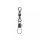 SERT - INTERLOCK SNAP + BARREL SWIVEL BLACK N°4 X6 - Otočný obratlík