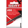 SERT - ITALIAN SWIVEL & SNAP LINK - BLACK N°0 X8 - Otočná karabina