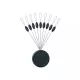 SERT - STOP FLOAT OVAL BLACKS S - Zarážka