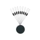 SERT - STOP FLOAT OVAL BLACKS SS - Zarážka