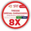 SRT 8x Mechově zelená 0,18mm 270m Pletená hlavní šňůra