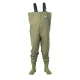 SRT Fisker Army Green PVC Waders Broďáky s holínkami 46-47