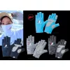 Major Craft UV-Cut Glove Světle modré Letní rukavice L