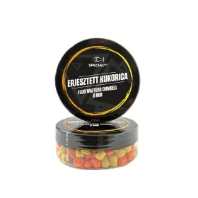  Speciál Mix Fermentovaná Kukuřice 8mm Fluo Wafters Dumbell 20gr