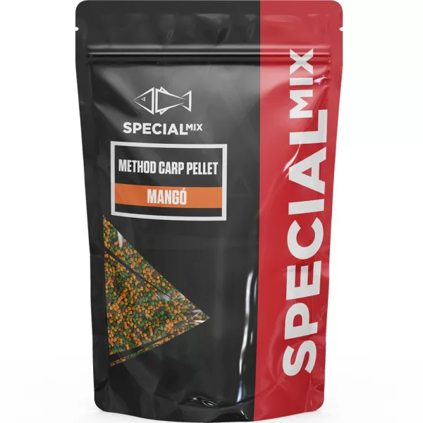 Speciál Mix 2,5mm Mango Method Carp Peleta 500gr