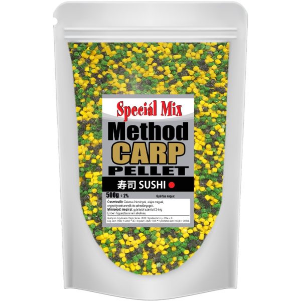 Speciál Mix 2,5mm Sushi Method Carp Pelety 500gr