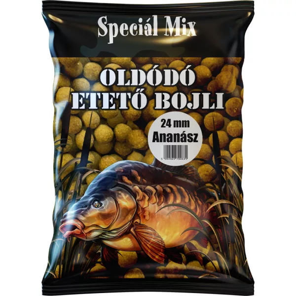 Speciál Mix 24mm Ananasové rozpustné krmné boilies 1kg