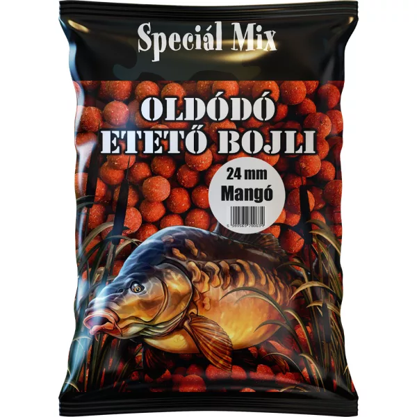 Speciál Mix 24mm Mangové rozpustné krmné boilies 1kg