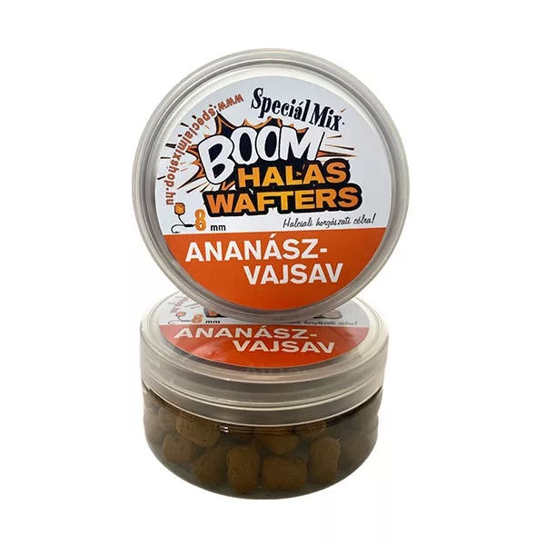 Speciál Mix 8mm Ananas-Kyselina Máselná Boom Rozpustné, Rybí Wafters Dumbell 20gr