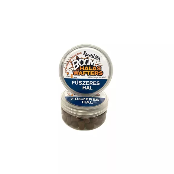 Speciál Mix 8mm Kořeněná Ryba Boom Rozpustné, Rybí Wafters Dumbell 20gr