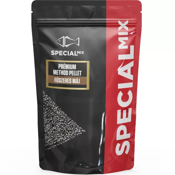 Speciál Mix 2mm Spicy Liver prémiové method pelety 500gr