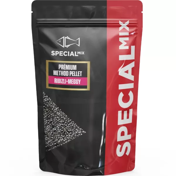 Speciál Mix 2mm Rybíz-Višeň prémiové method pelety 500gr